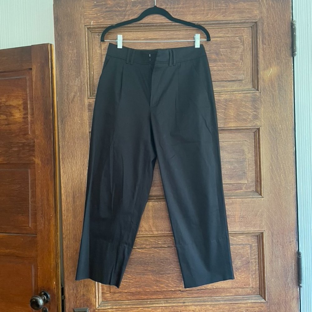 AYR Cropped Black Trouser